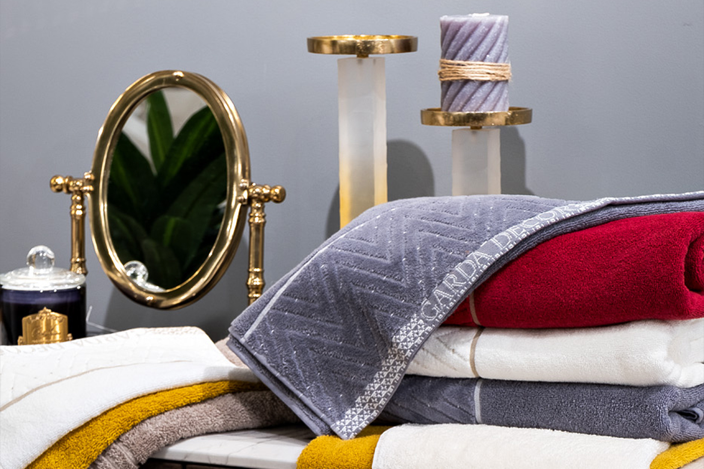 Полотенце «Орсетто» 50*90 графит 6