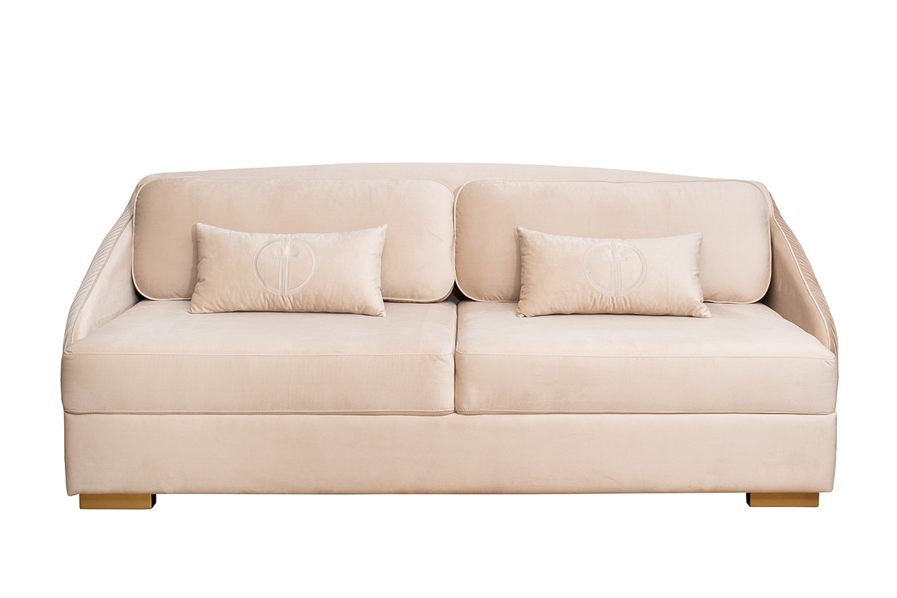 Диван Палаццо(Palazzo) трехместный раскладной бежевый 1