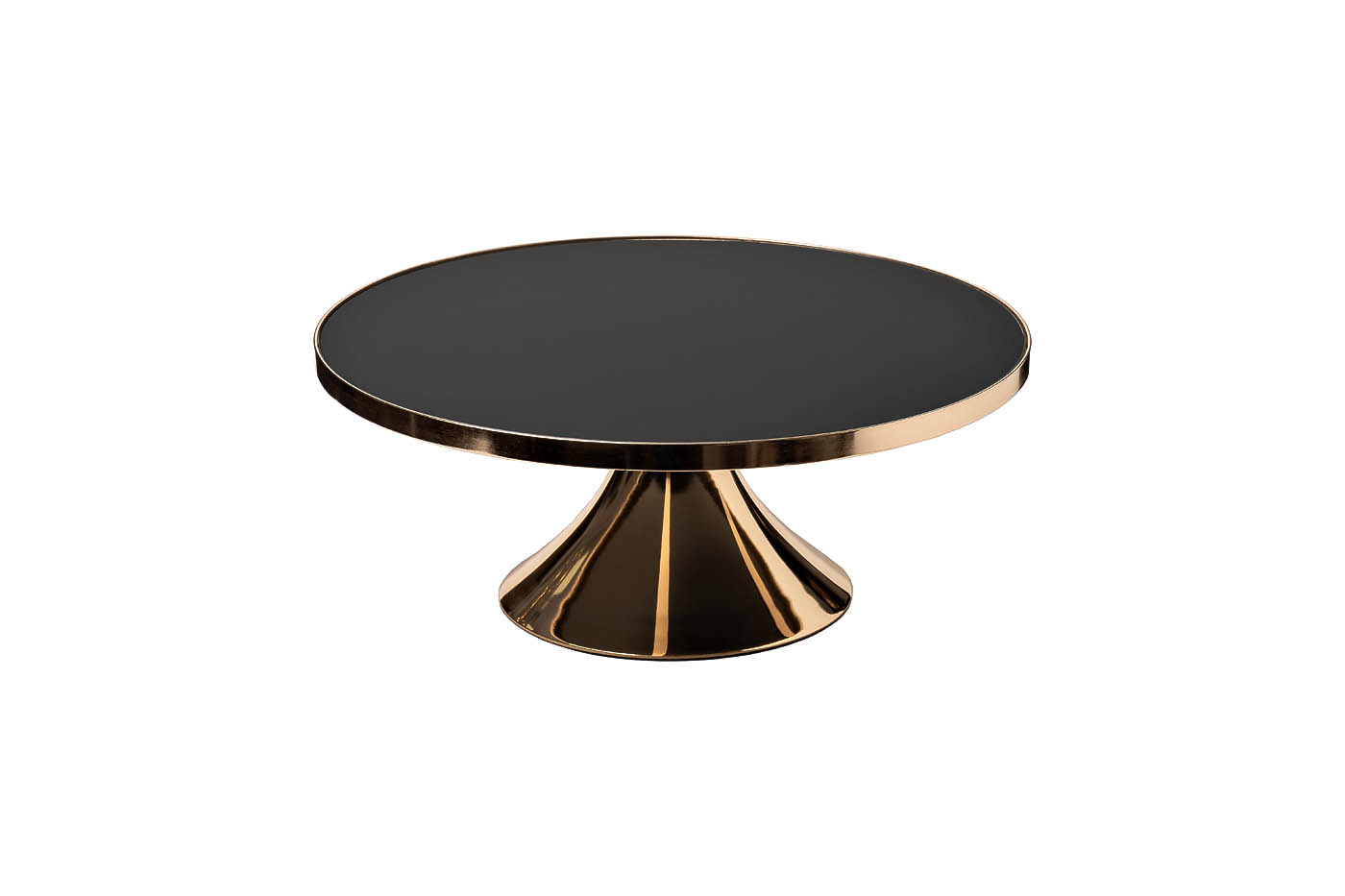 Подставка для закусок золотая 1