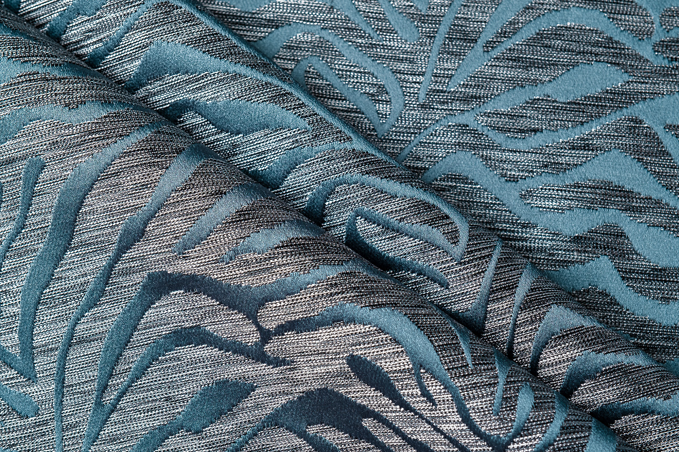 Ткань мебельная АНА (ANA) синяя 3