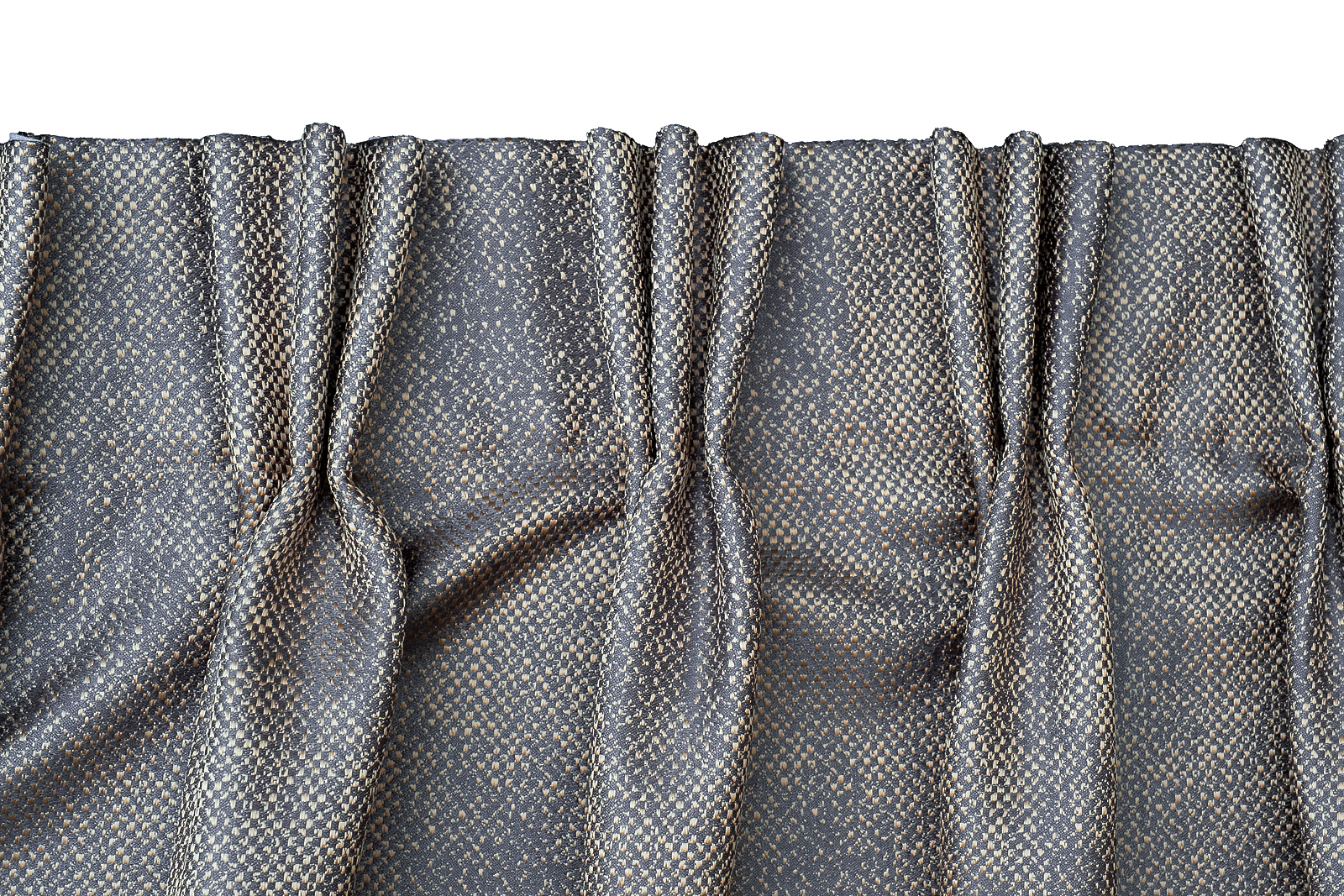 Портьера Фиджи (Fiji) 275х260см бирюзовая 4