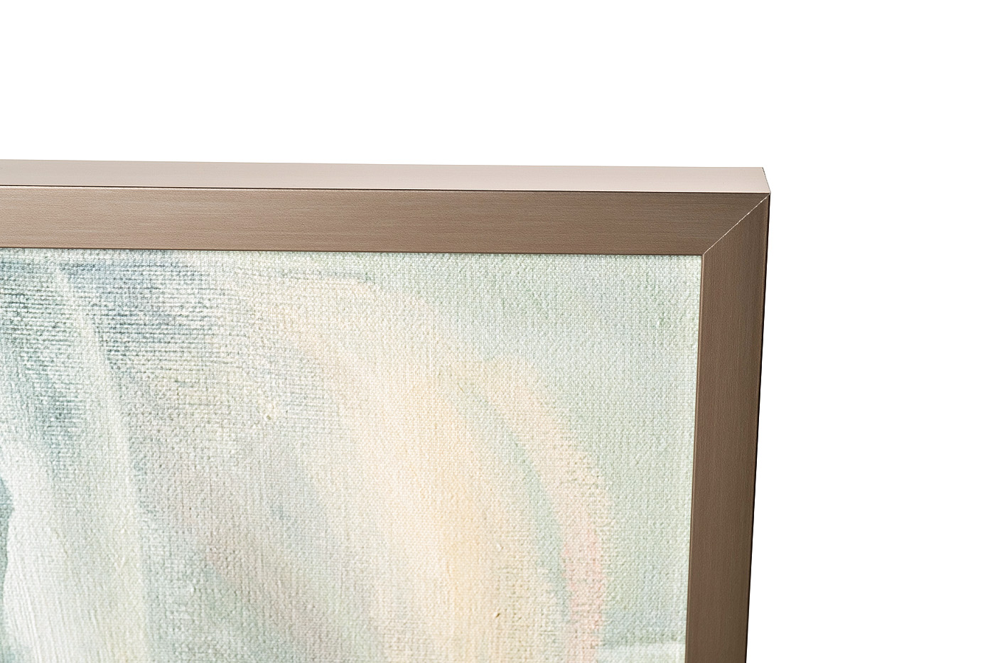 Холст «Нежность-1» в багете латунь 2