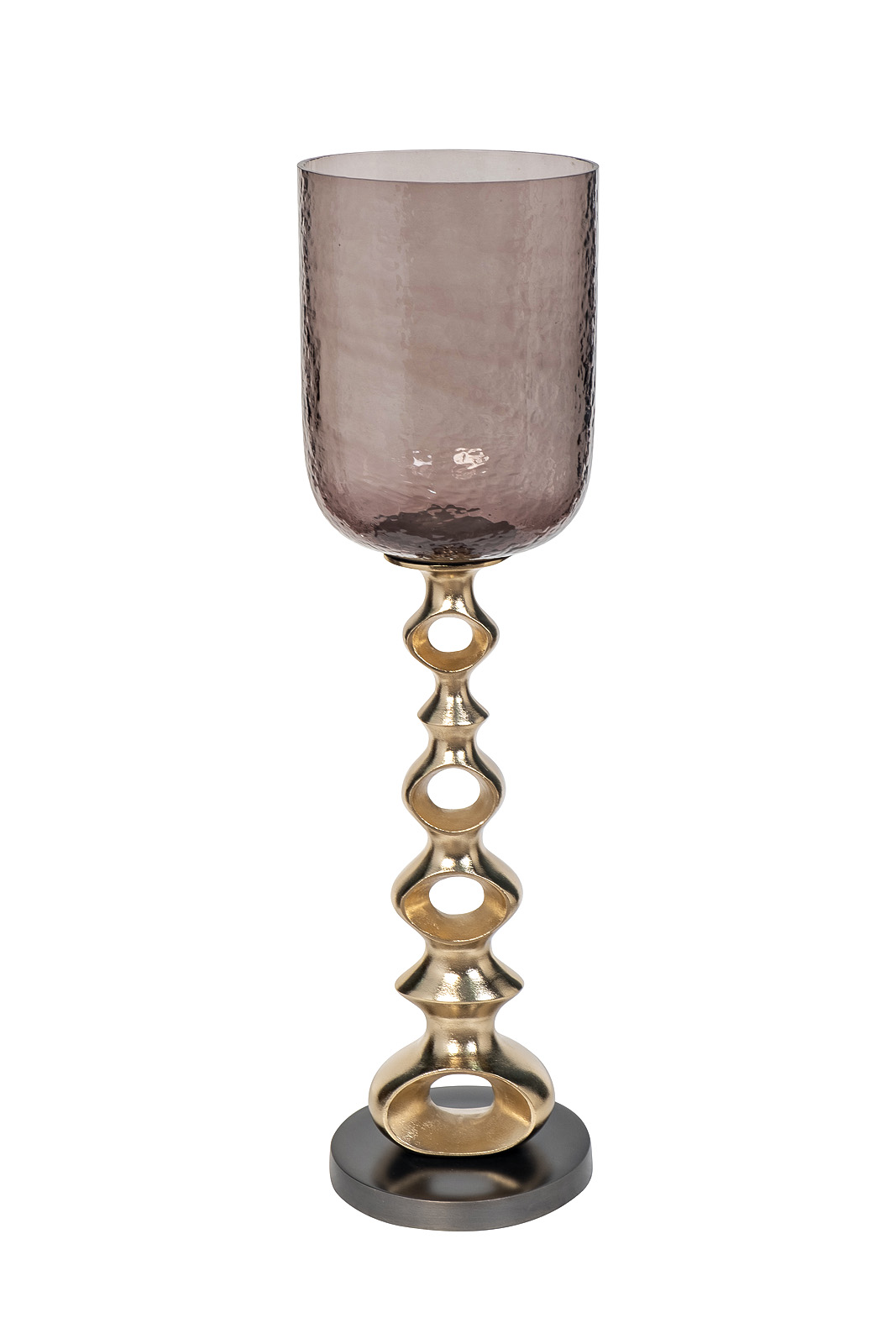 Подсвечник напольный стеклянный 1