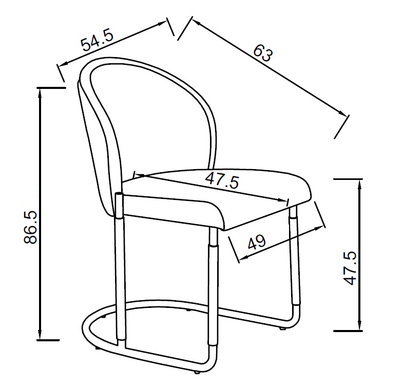Стул обеденный букле кремовый/экокожа терракотовая 7