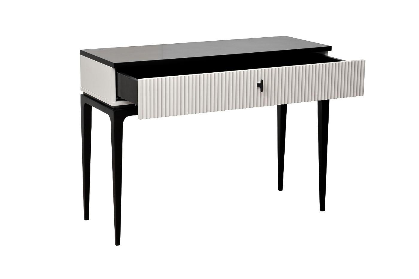 Консоль Эсте(Este) черно-серая 3