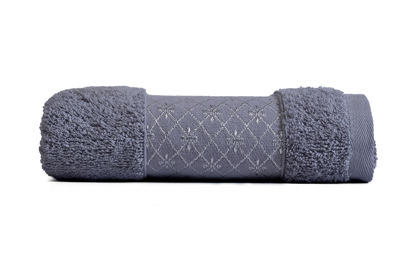 Полотенце «Венера» махровое 50*90 серое 2