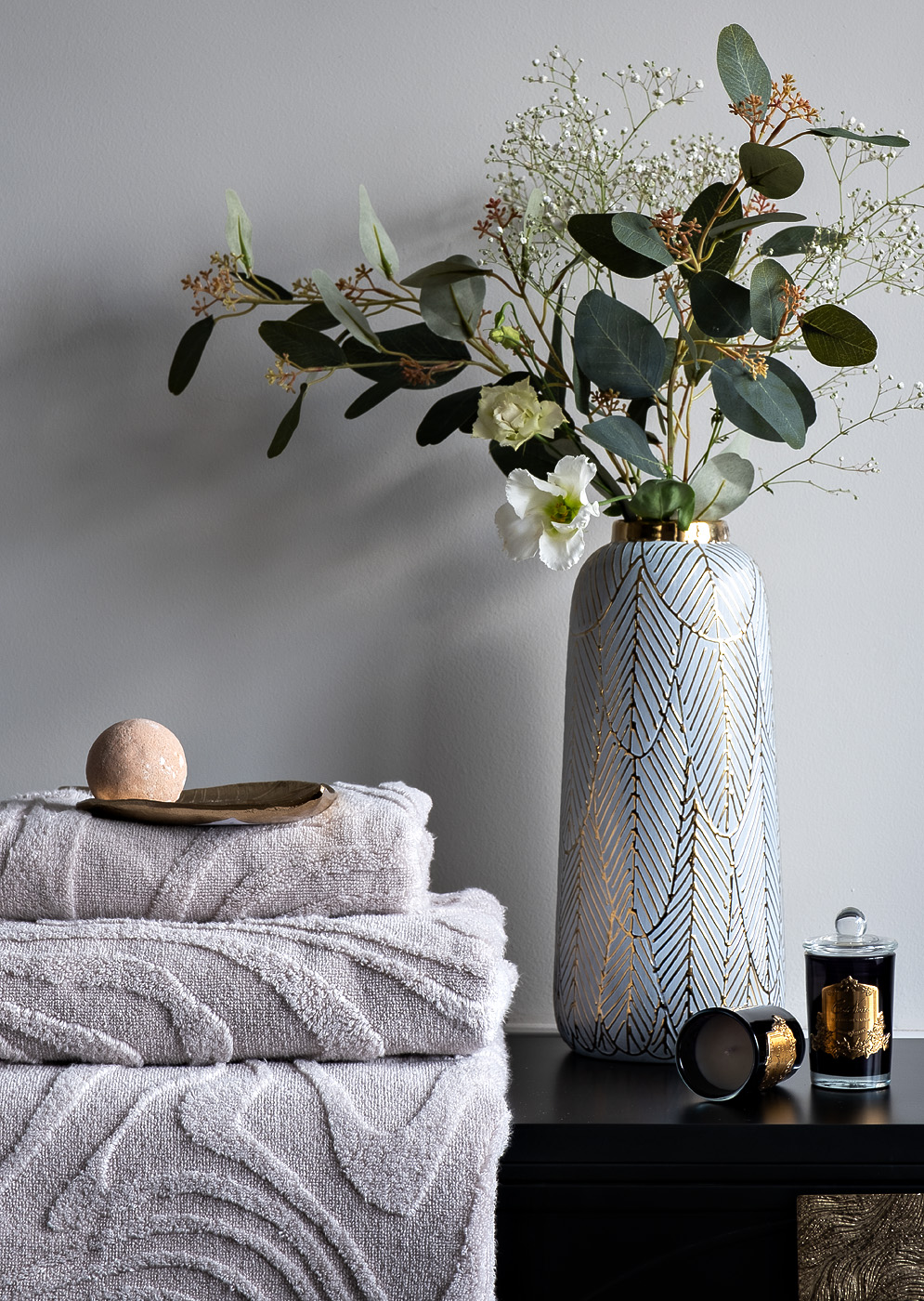 Полотенце «Диана» махровое 50*100 бежевое 7