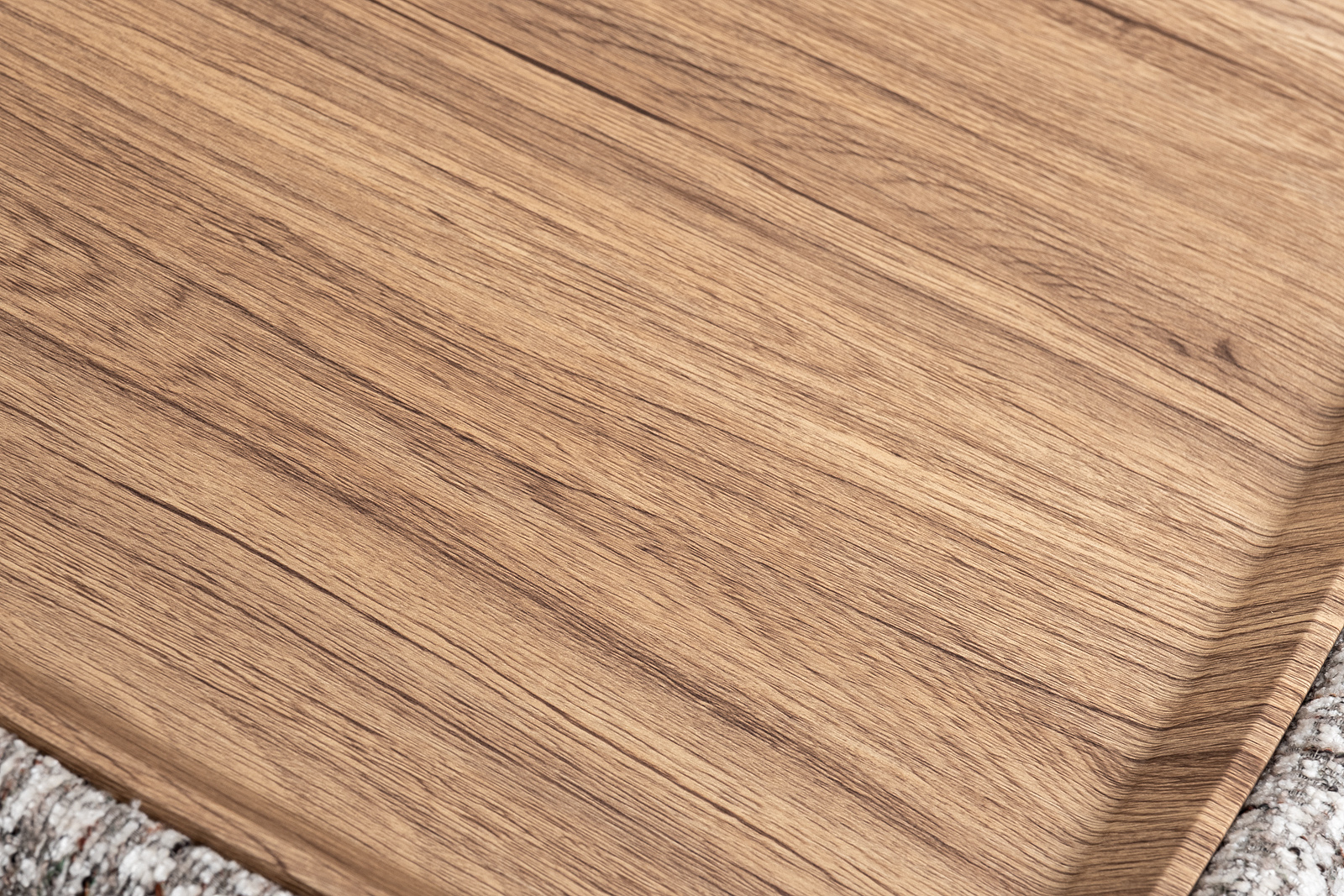 Столик прикроватный мягкий Runa шенилл серый 5