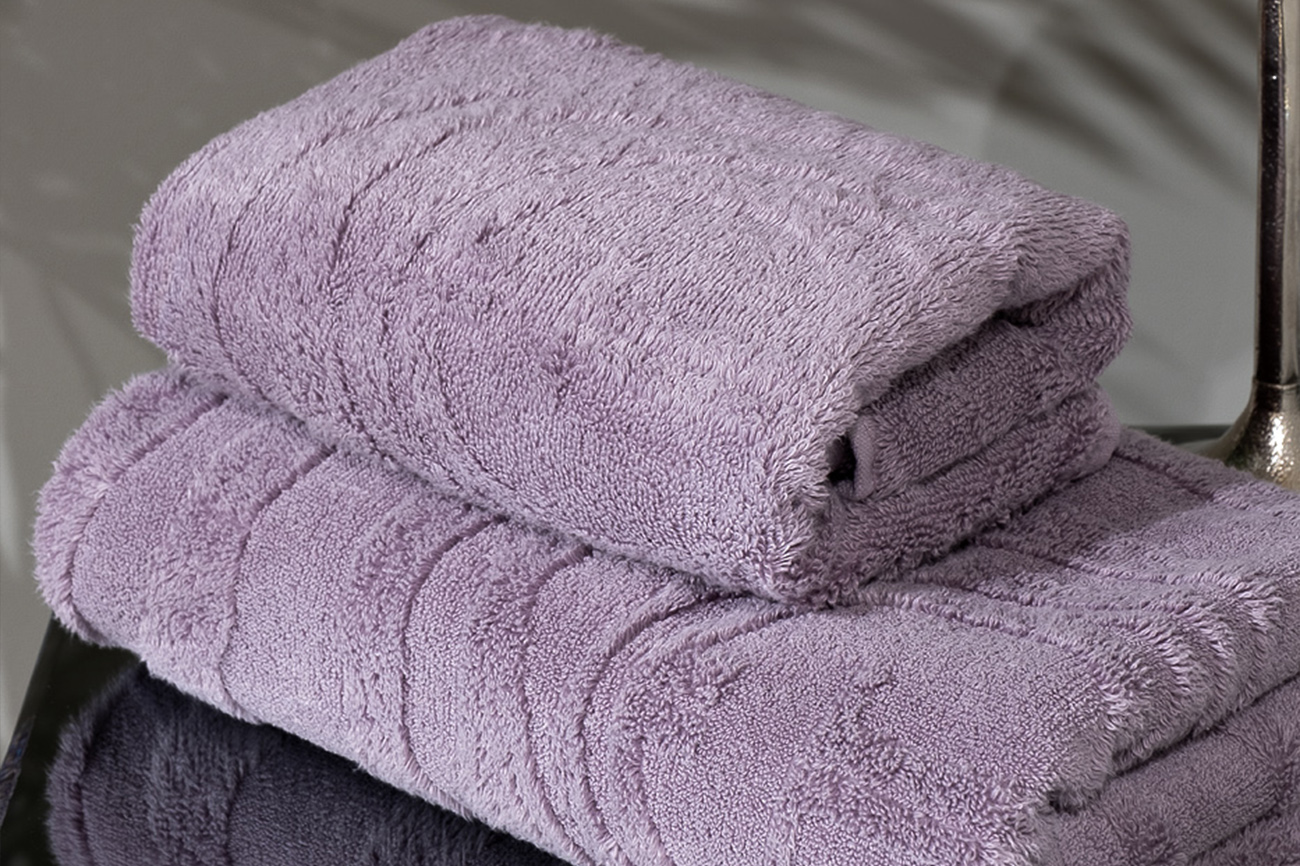 Полотенце «Флавио» 70*140 лавандовое 5