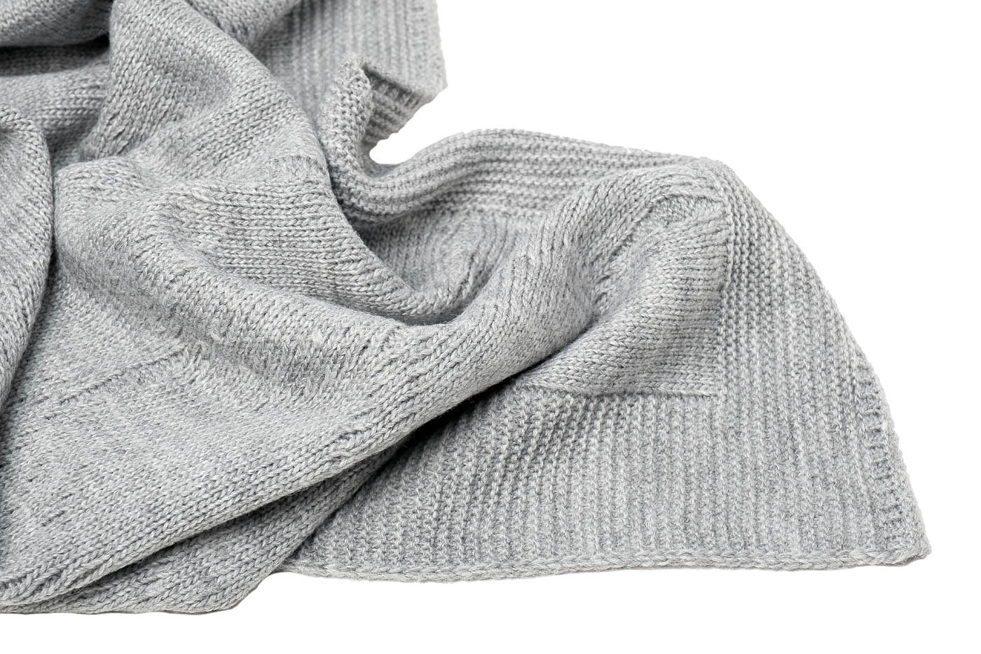 Плед «Аура» серый 2