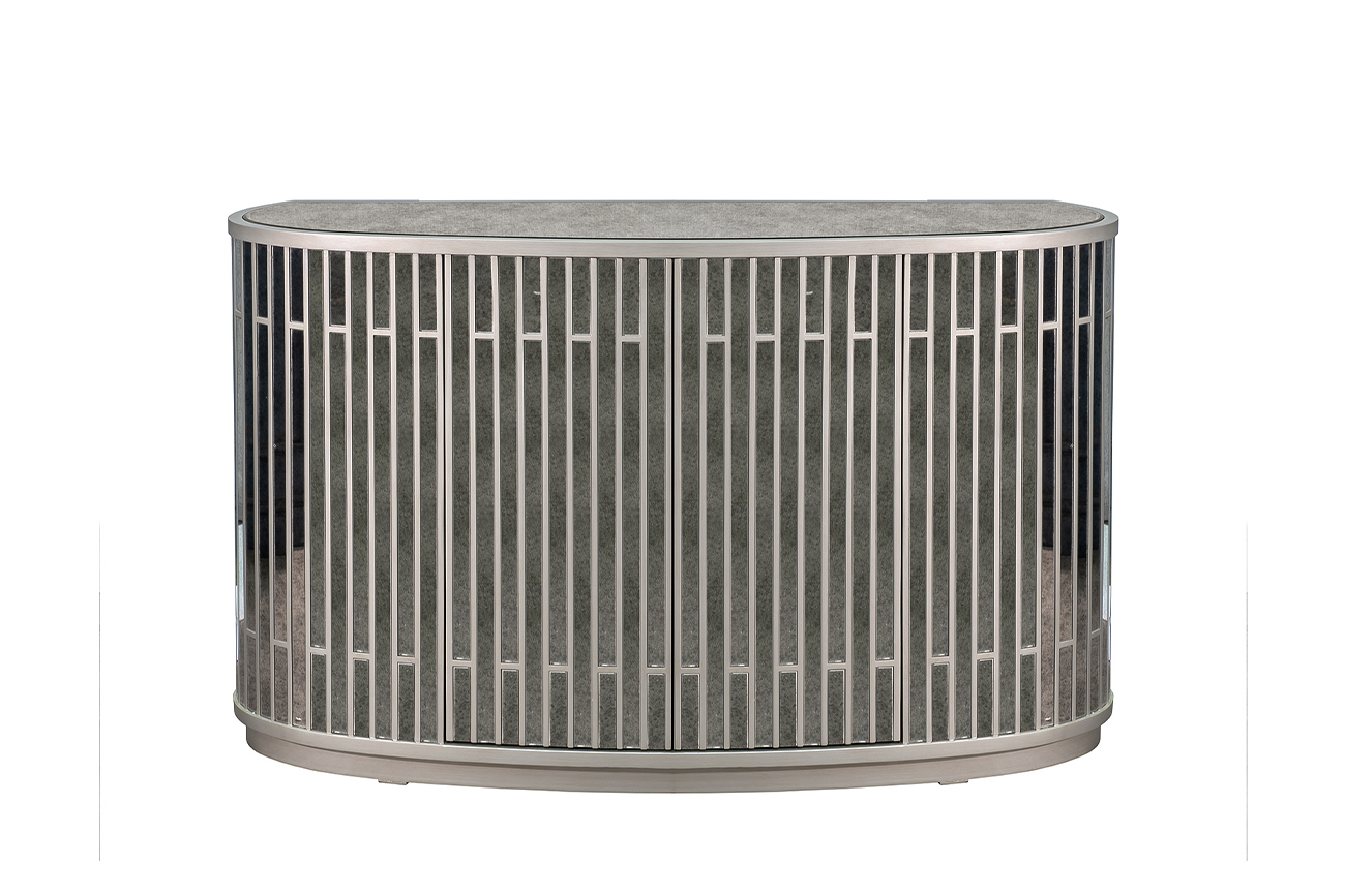 Комод зеркальный двухдверный 1