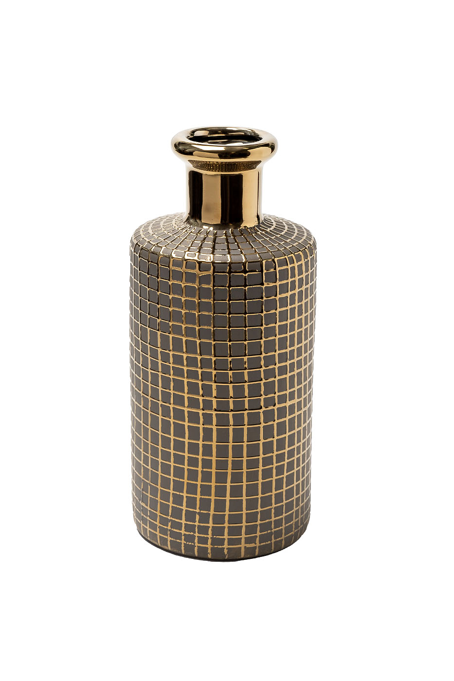 Ваза керамическая с золотым декором 1