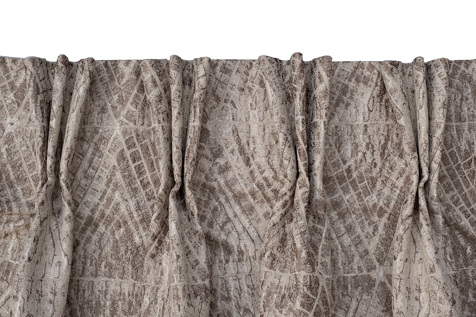 Портьера Серпенте (Serpente) 275х260см золотая 5