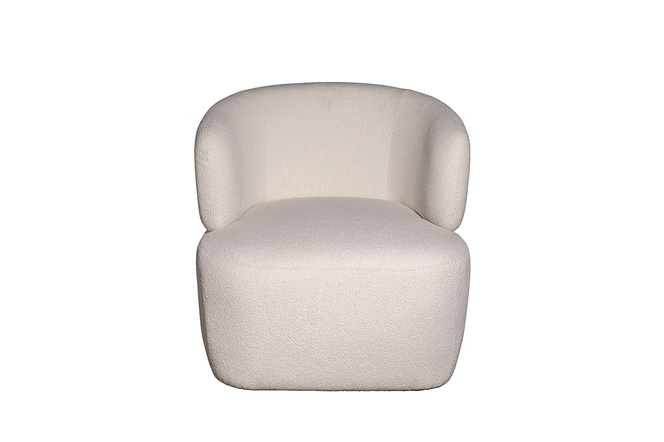 Кресло Tirolo букле белое 1