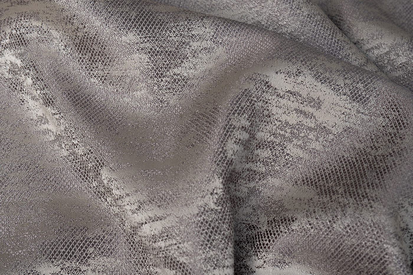 Ткань портьерная ХЬЮСТОН 100 (HOUSTON100_ серая 4