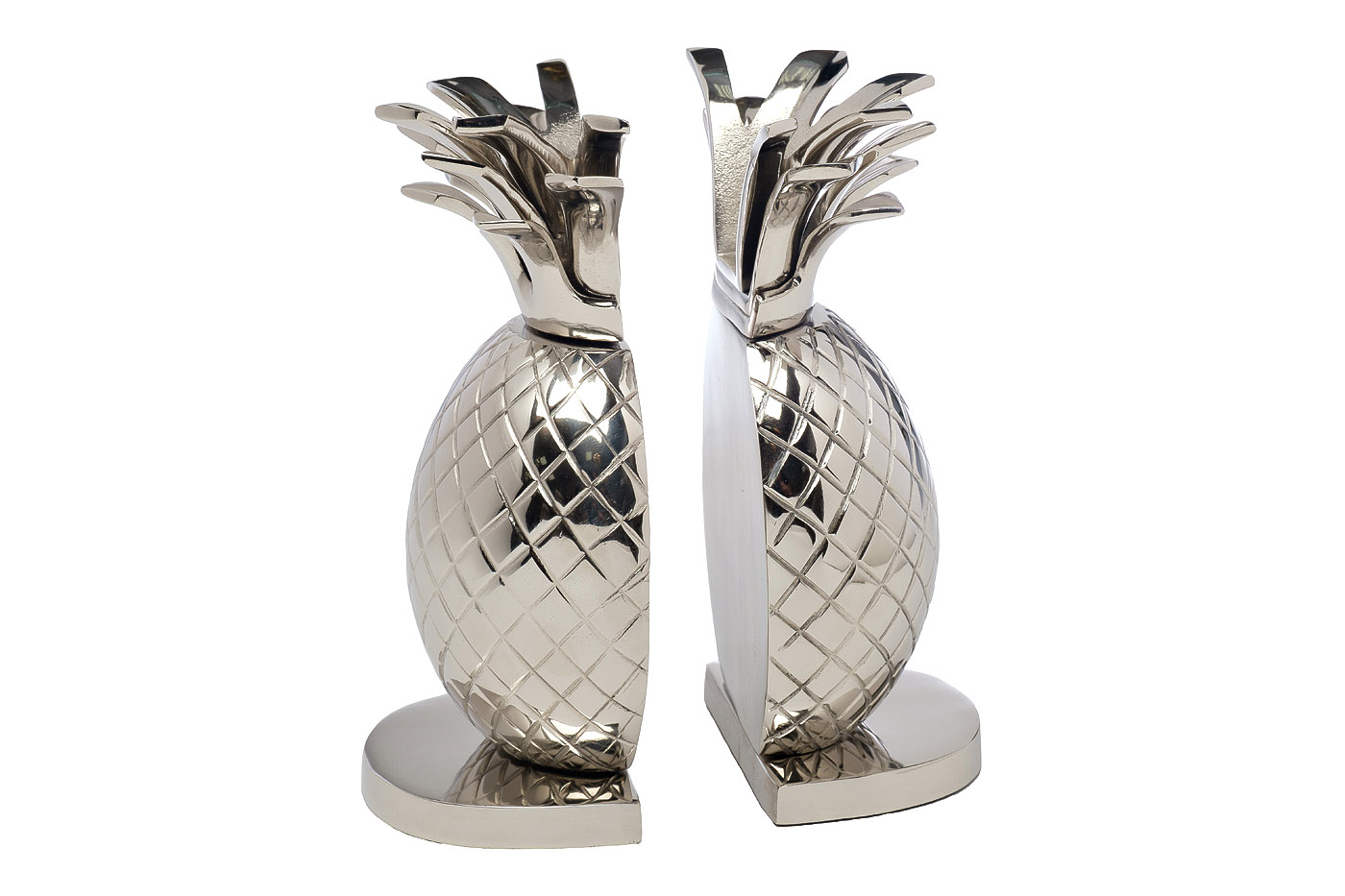 Держатель для книг «Ананас» хром 1