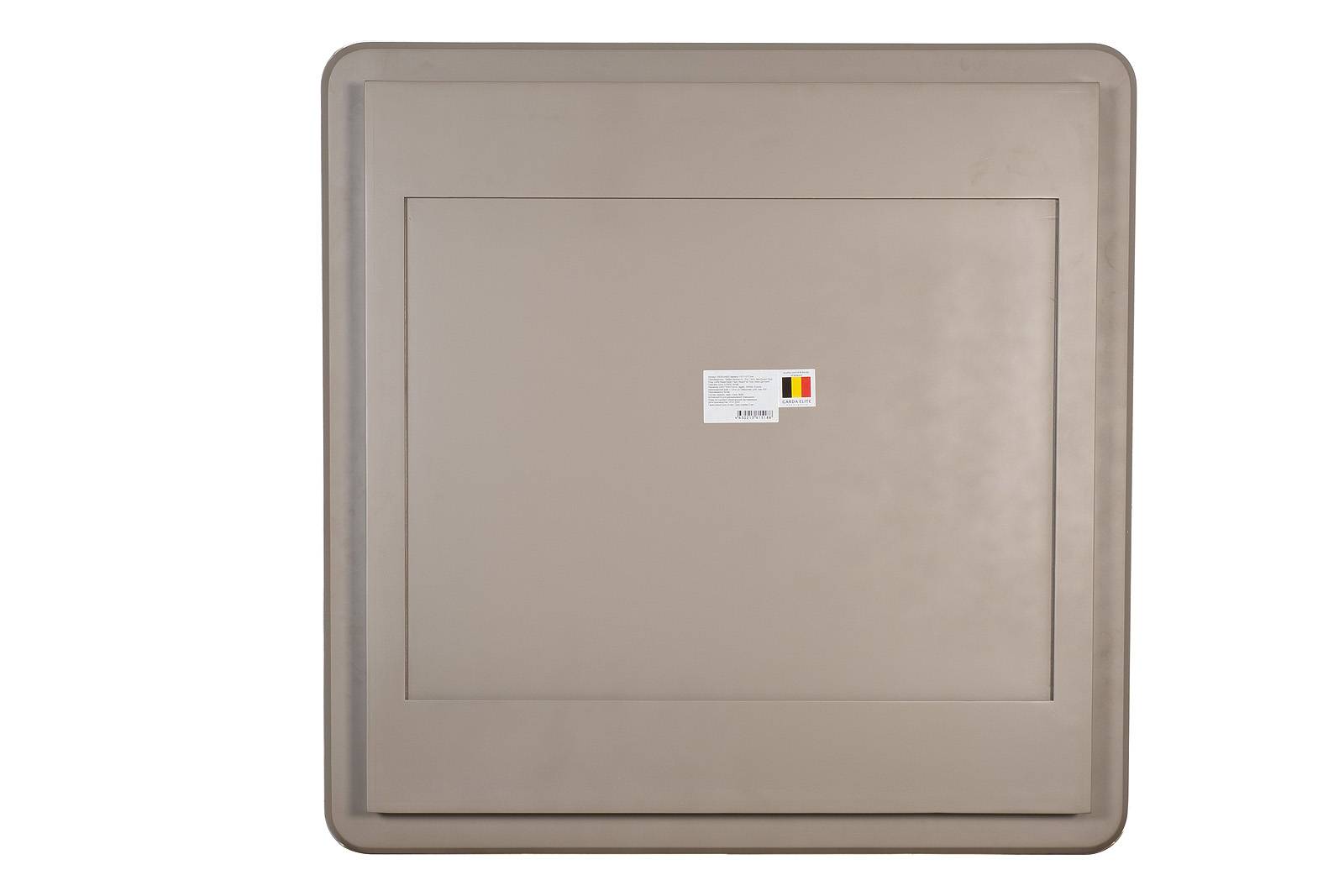 Зеркало настенное в раме матовый никель 2