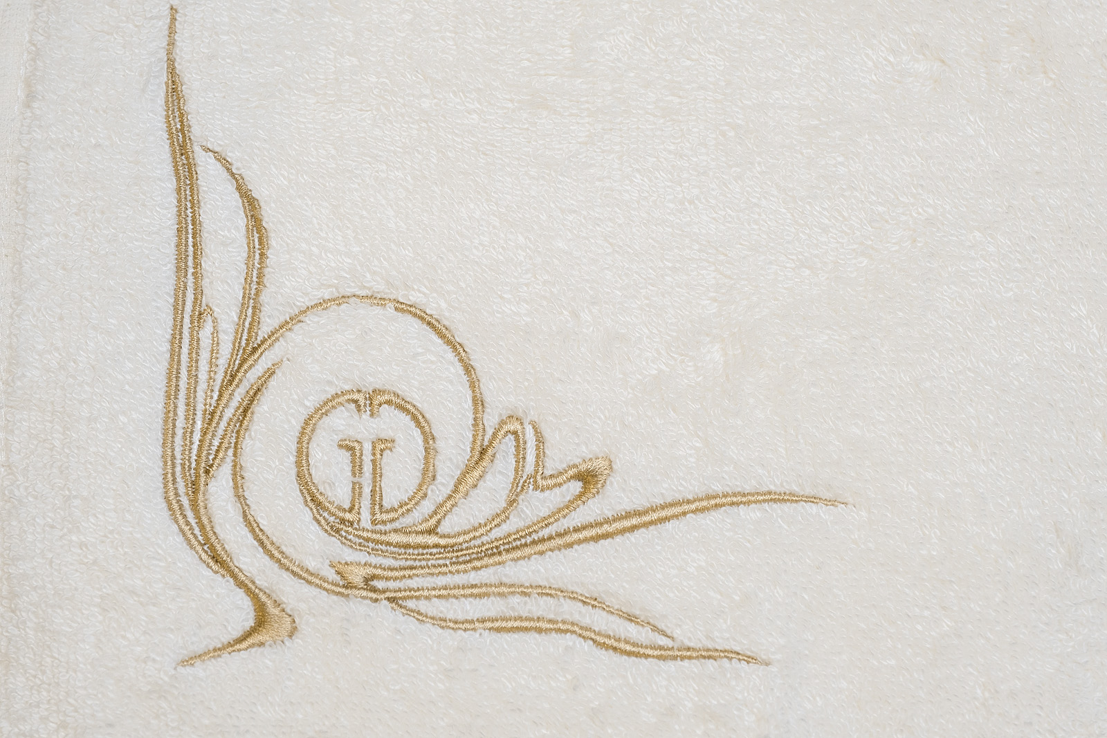 Полотенце «Лирика» 70*140 белое 3