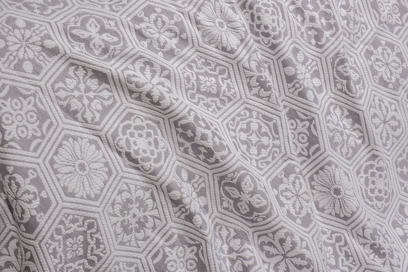 Покрывало «Ажур» 180х230см серое 4