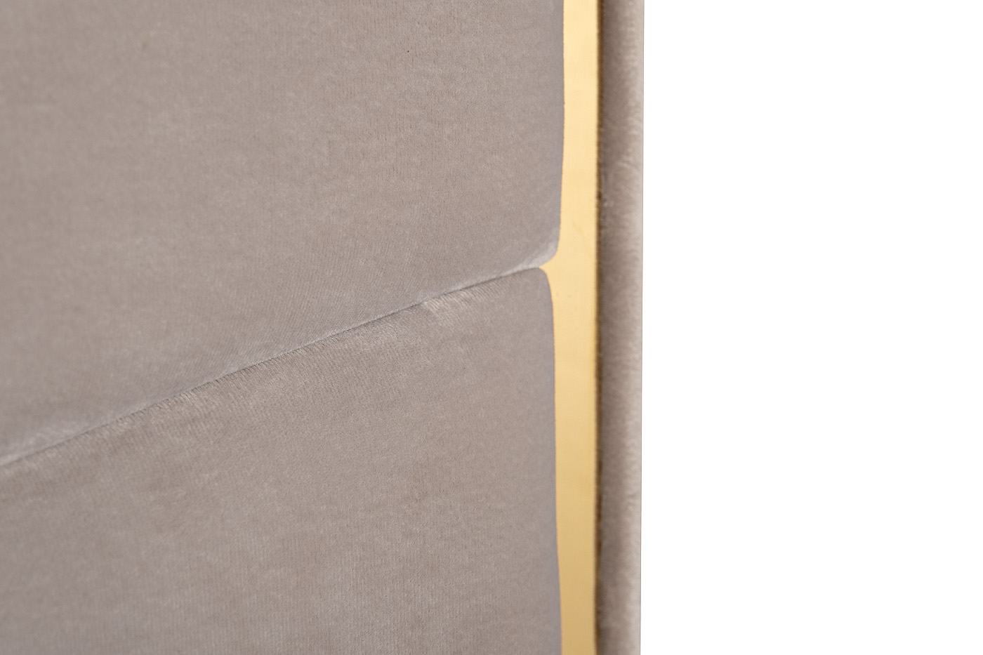 Кровать Lancy велюровая серая 5