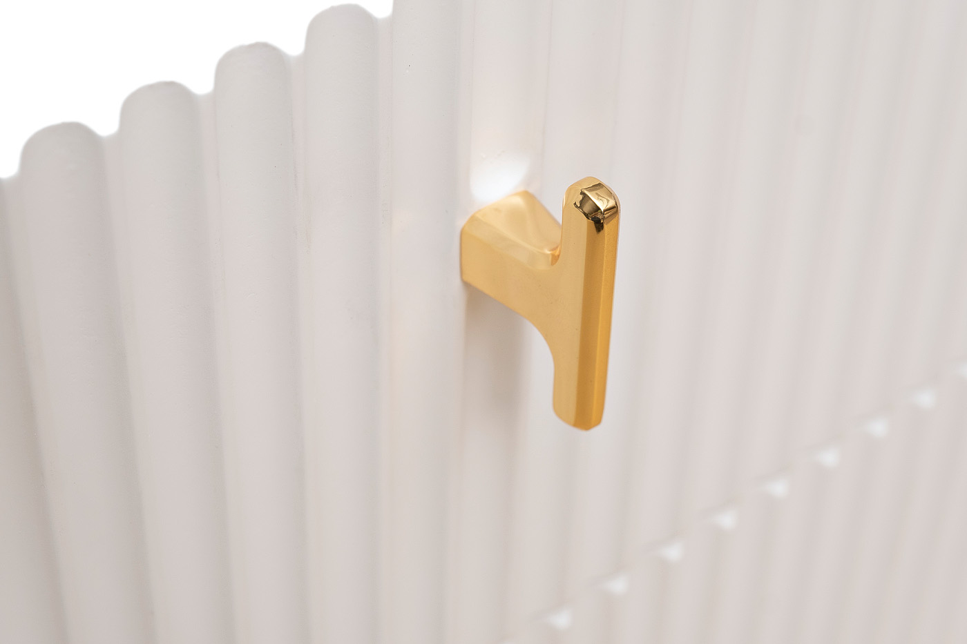 Тумбочка прикроватная Дориа(Doria) белая 4