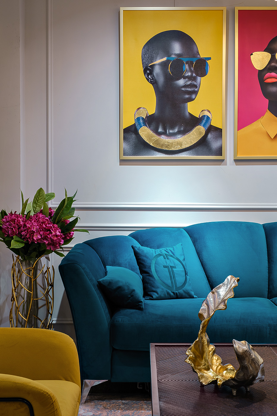 Холст «Африканка-1» 4