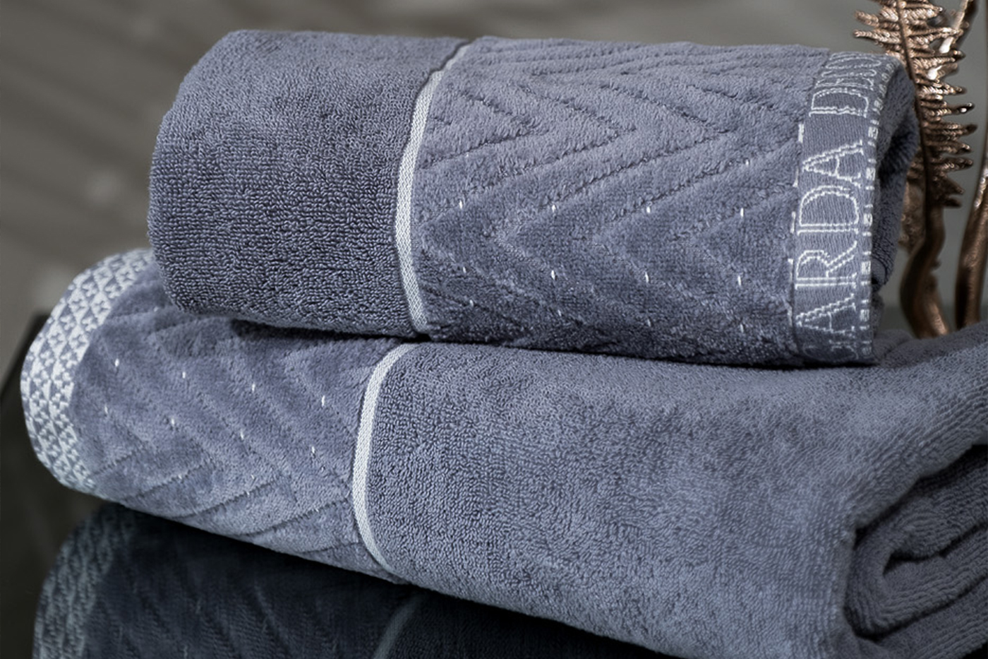 Полотенце «Орсетто» 50*90 графит 5