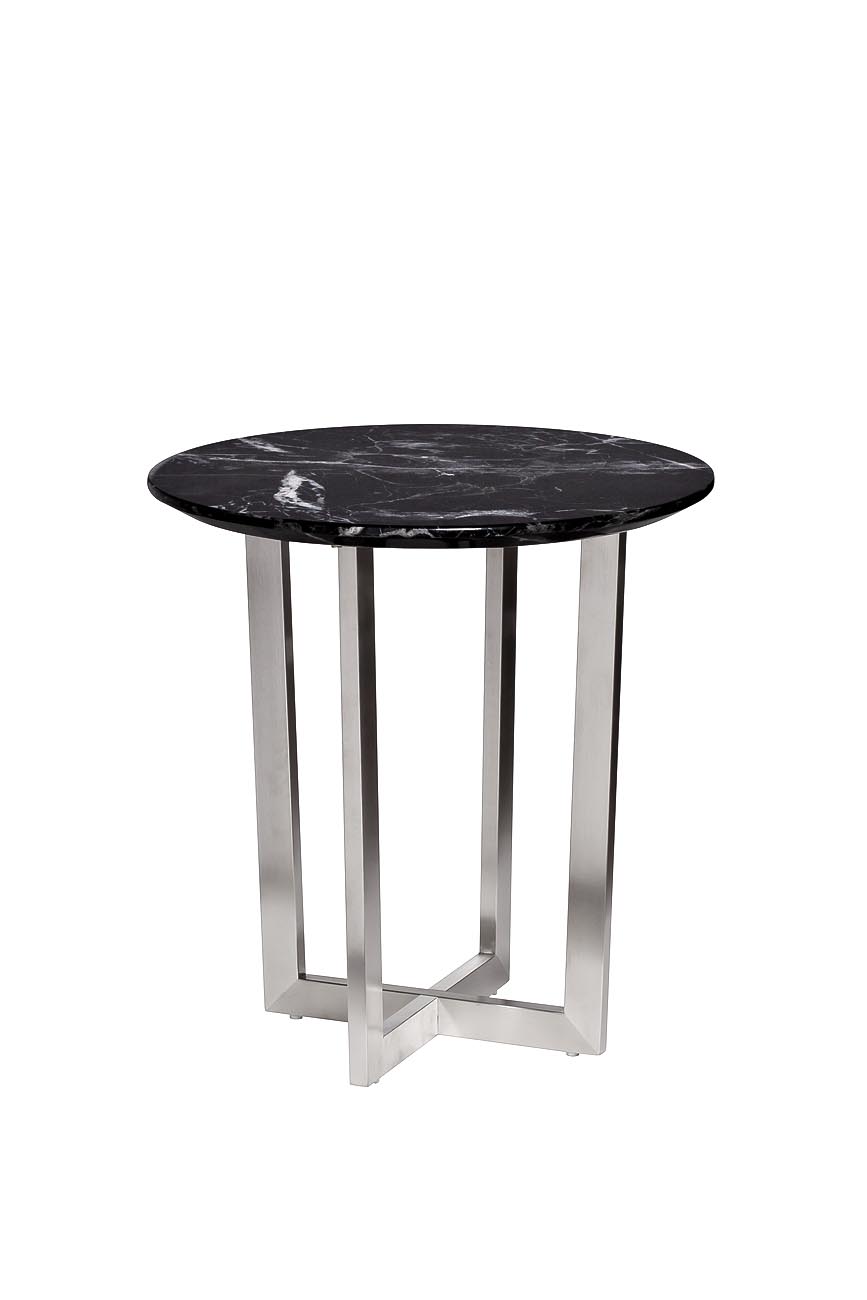 Столик журнальный Неро (Nero) черный/хром 1