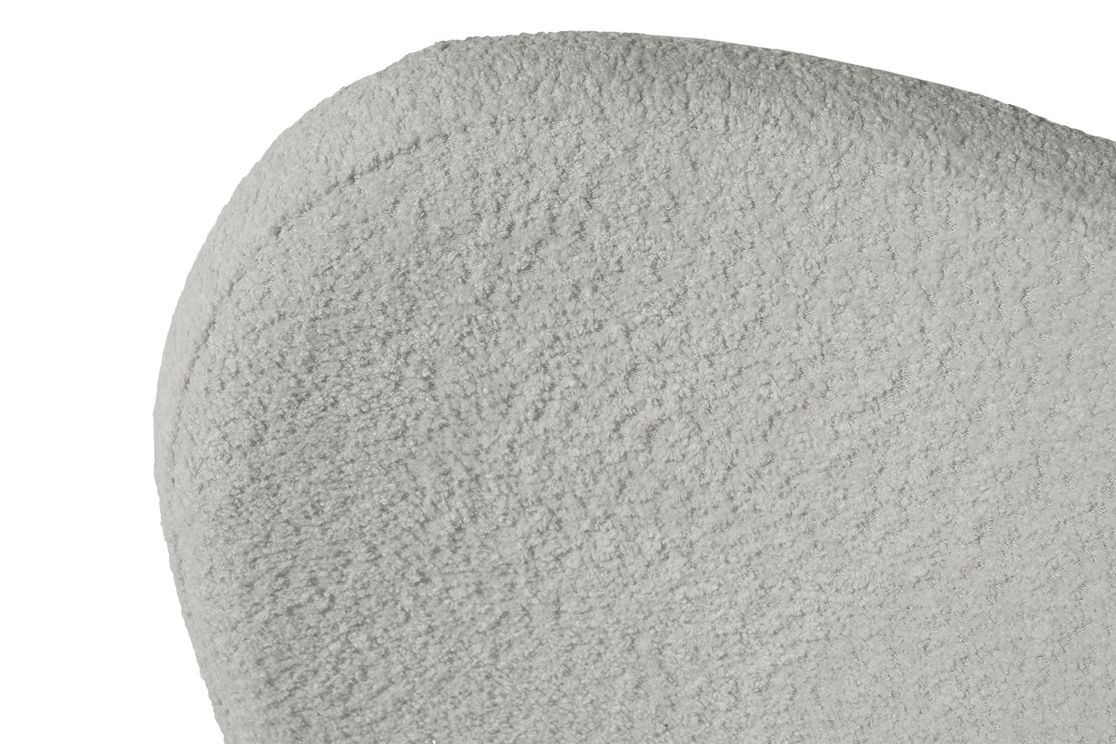 Кресло букле белое 3