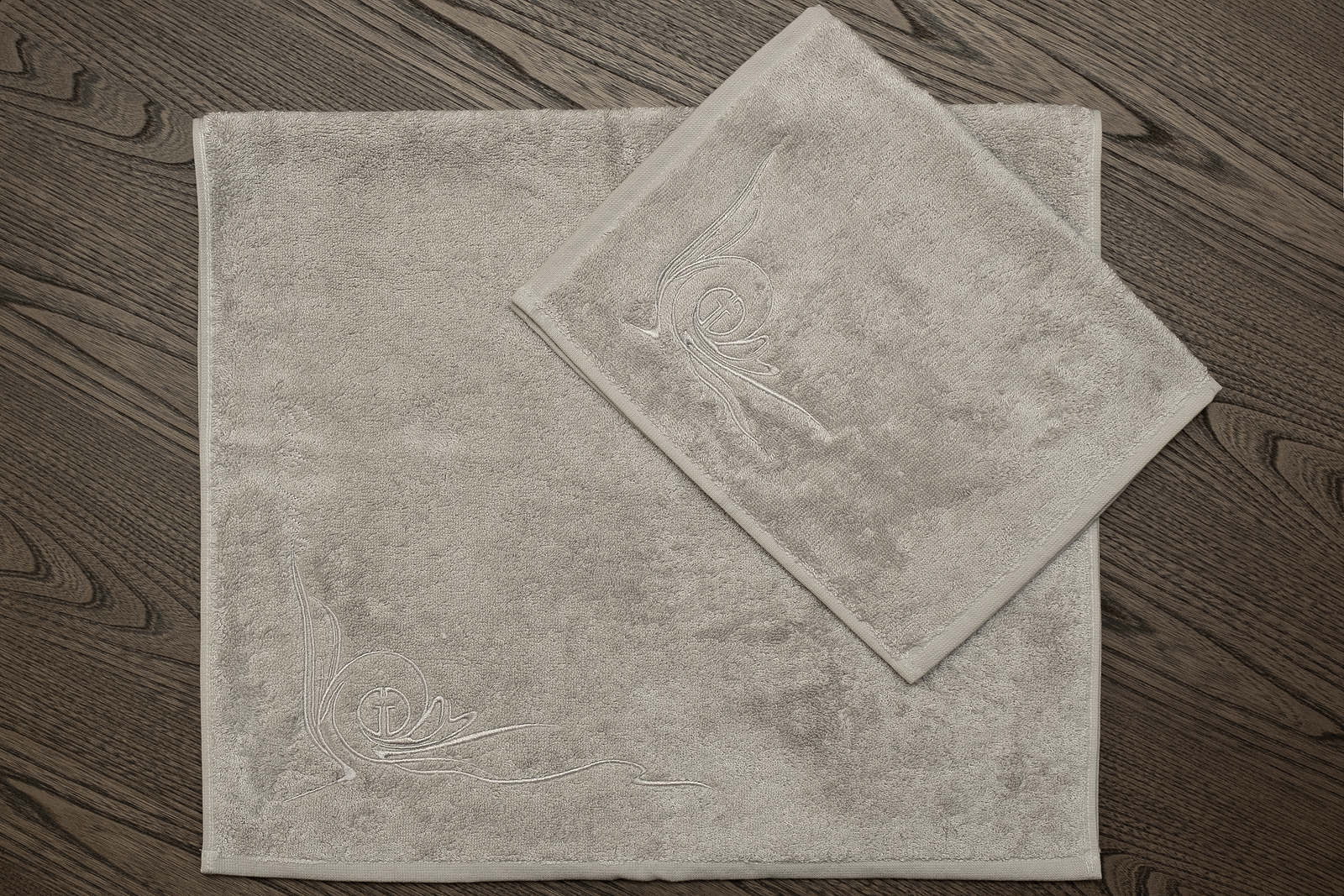 Полотенце «Лирика» 50*90 бежевое 5