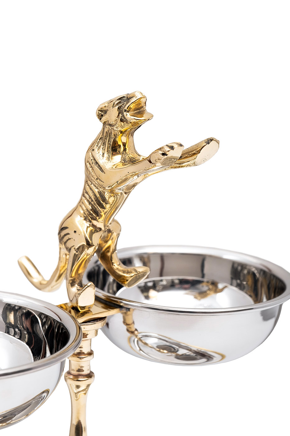 Подставка «Леопард» для закусок двухуровневая 2