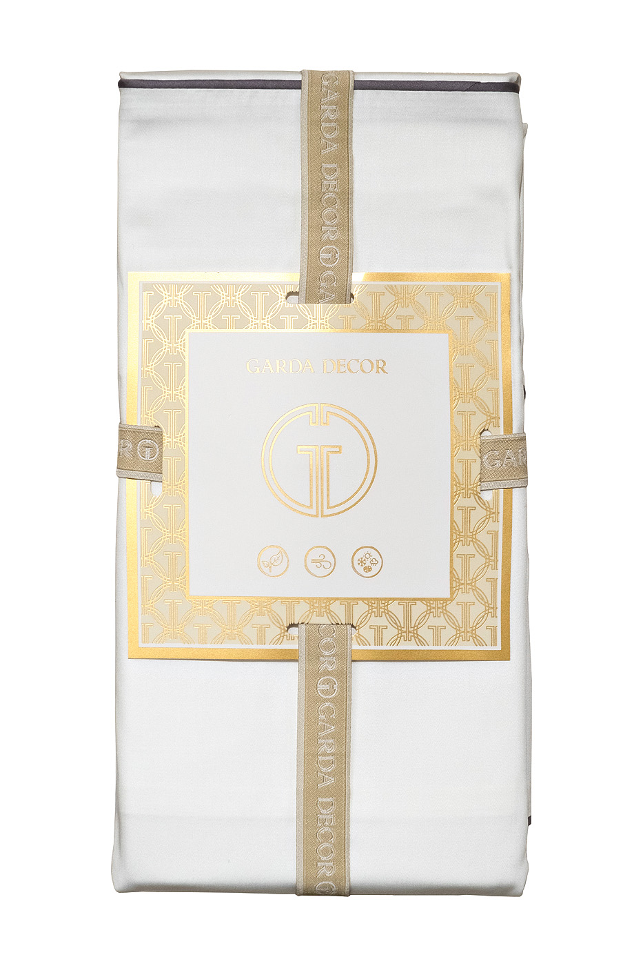 Комплект из 2х наволочек сатиновых 50х70см белый 5