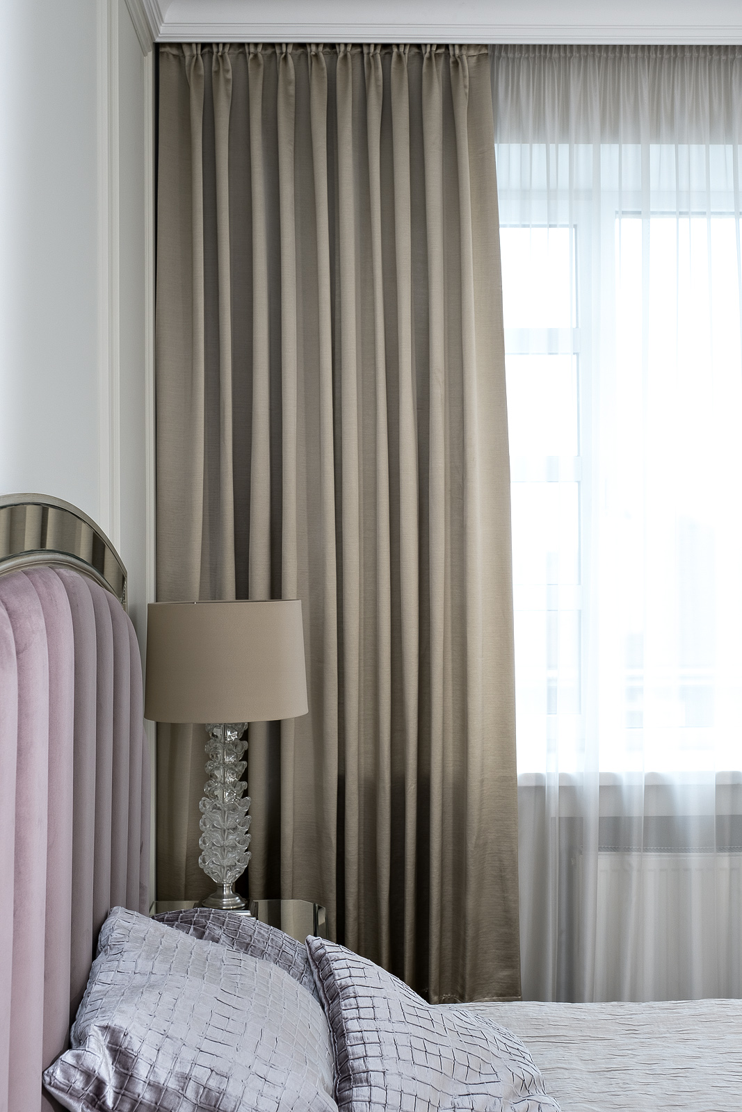 Портьера EUPHORIA 275х260см золотистая 1