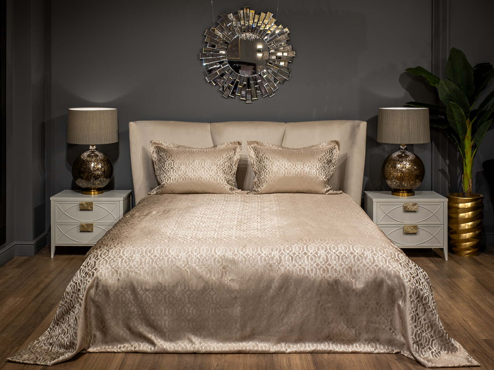 Комплект из 2х декоративных наволочек Хьюстон (Houston) 50х70см бежевый 4