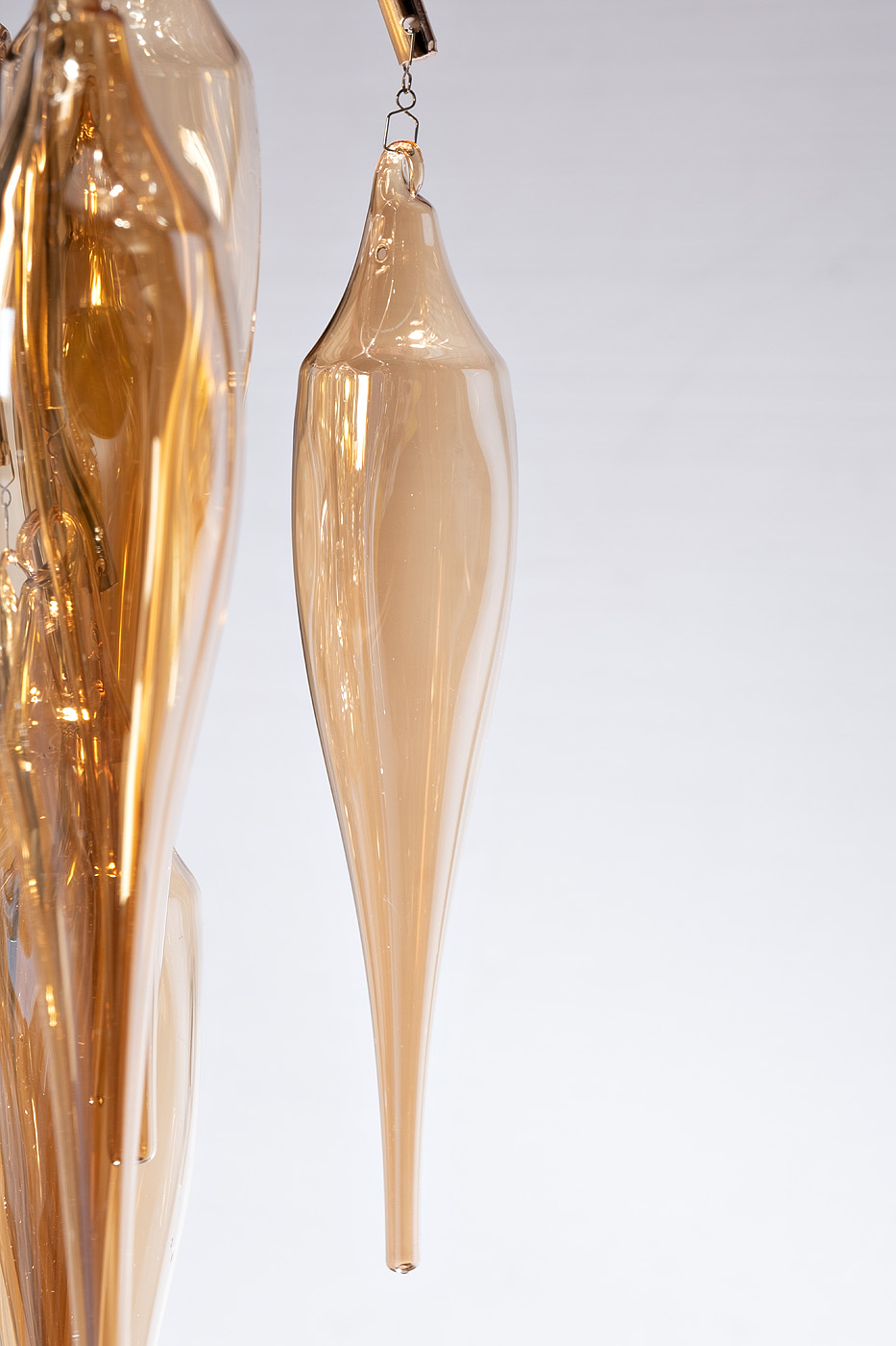 Люстра Caramella подвесная золото 2