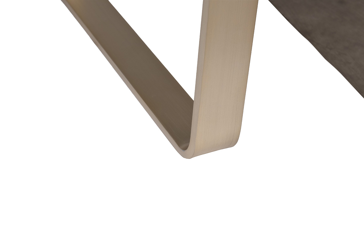 Консоль светлая с металлическим каркасом 7