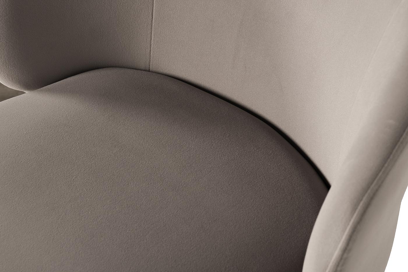 Стул обеденный велюровый серый 4