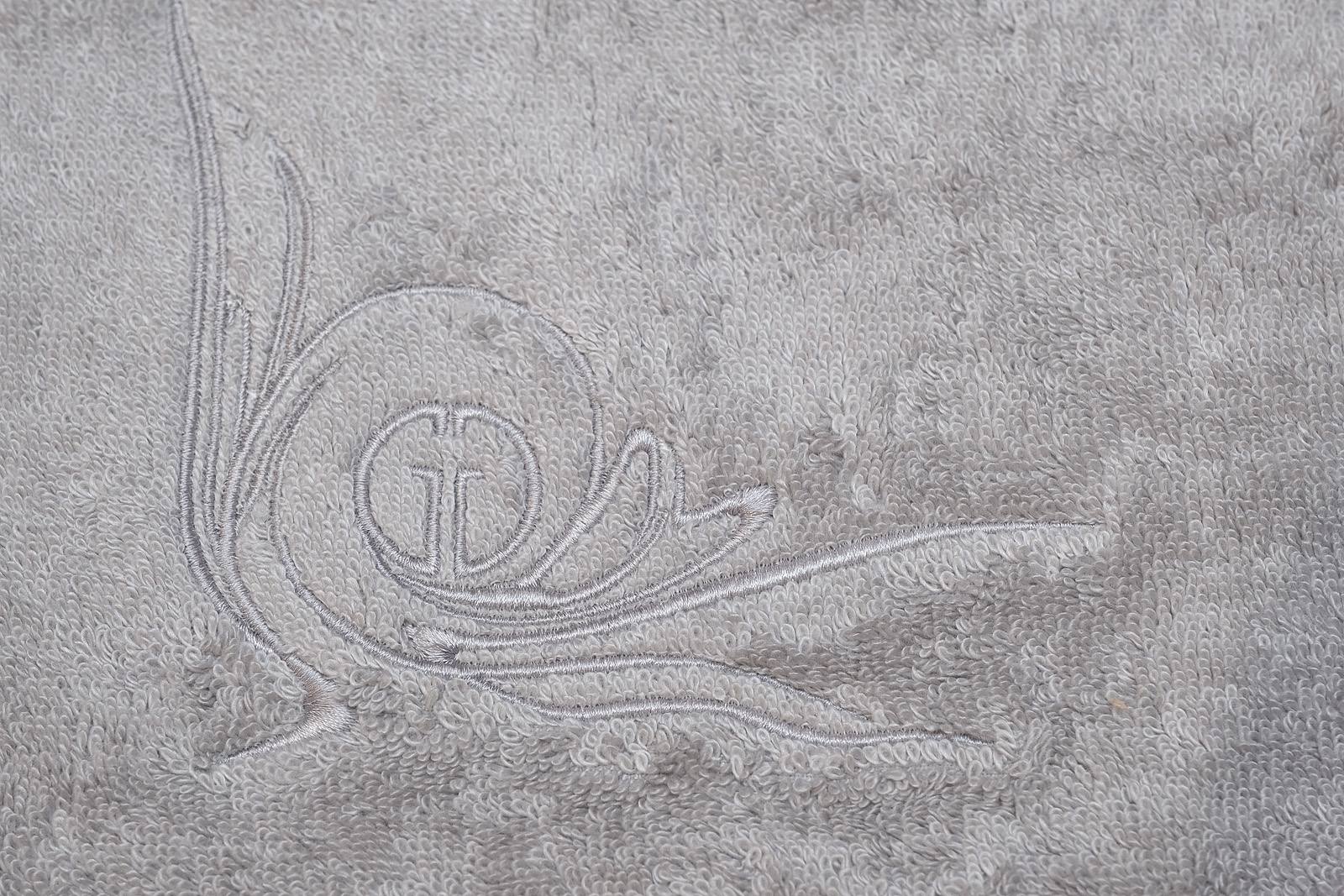 Полотенце «Лирика» 70*140 серое 3