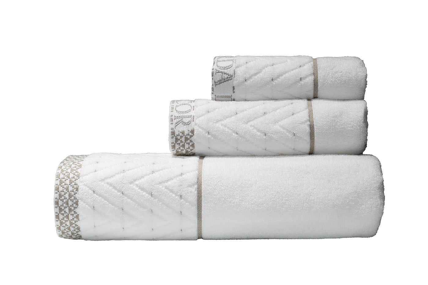 Полотенце «Орсетто» 30*50 белое 1