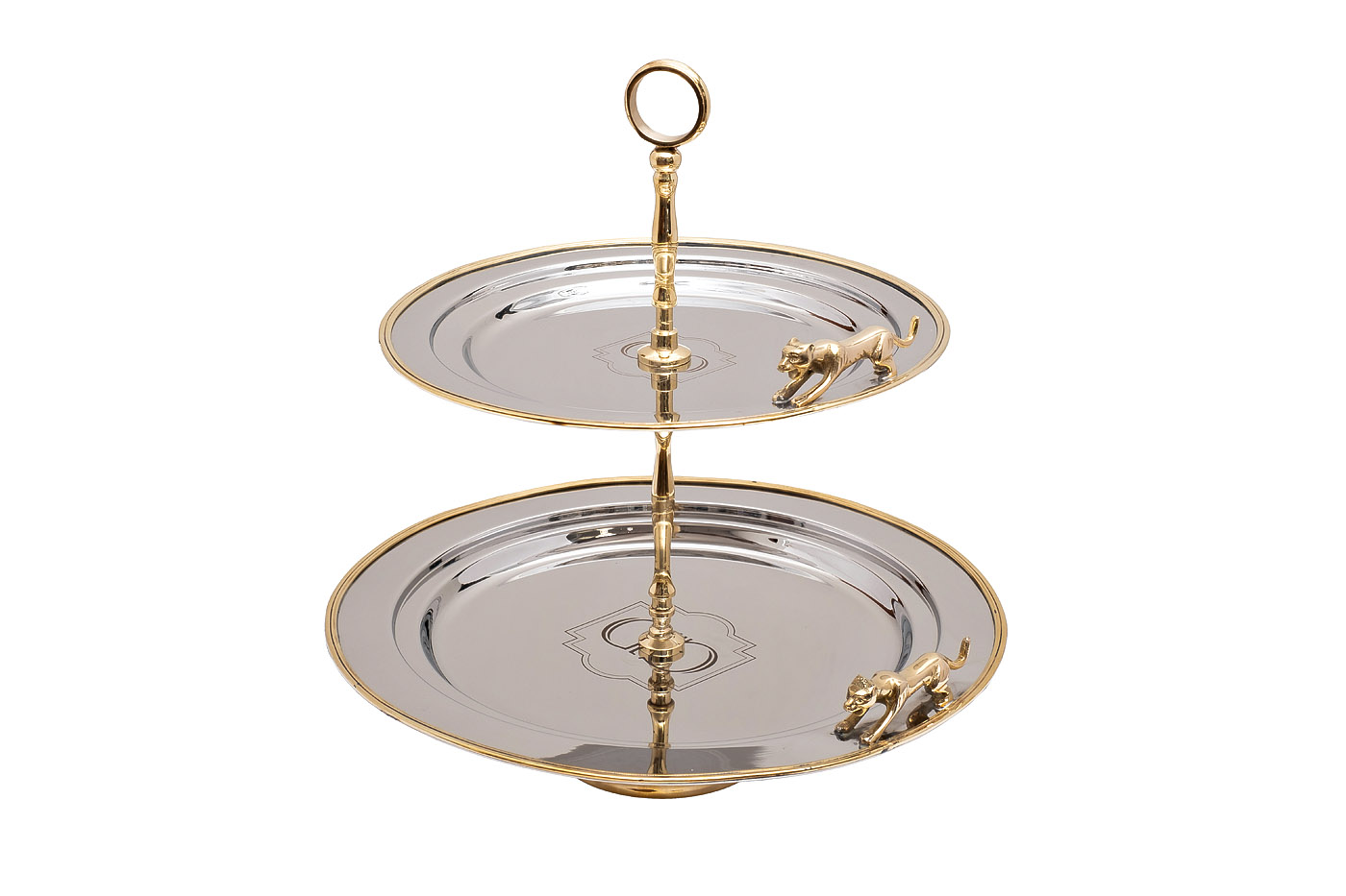 Подставка для закусок «Леопарды» 1