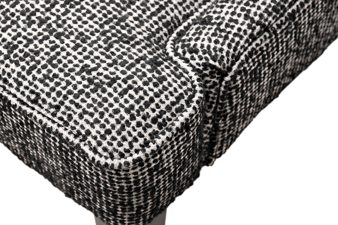 Стул Элегант(Elegante) рогожка черный 4