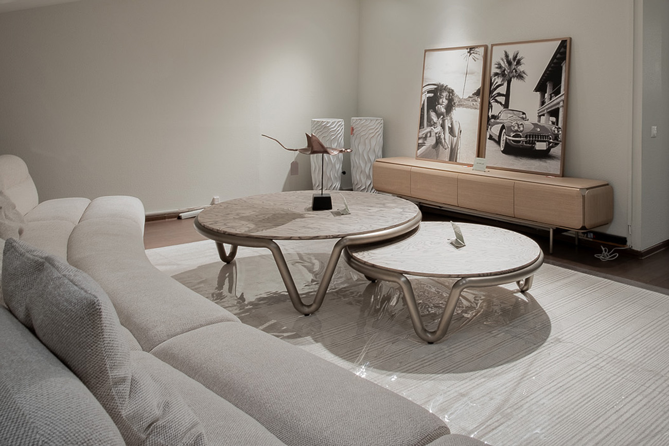 Стол журнальный круглый 7