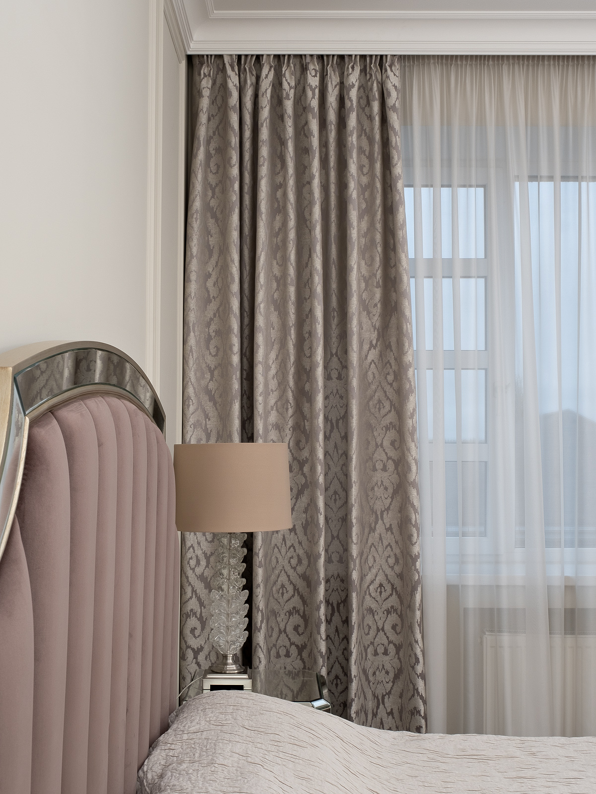 Портьера Ориент сер (ORIENT SER) 275х260см 1