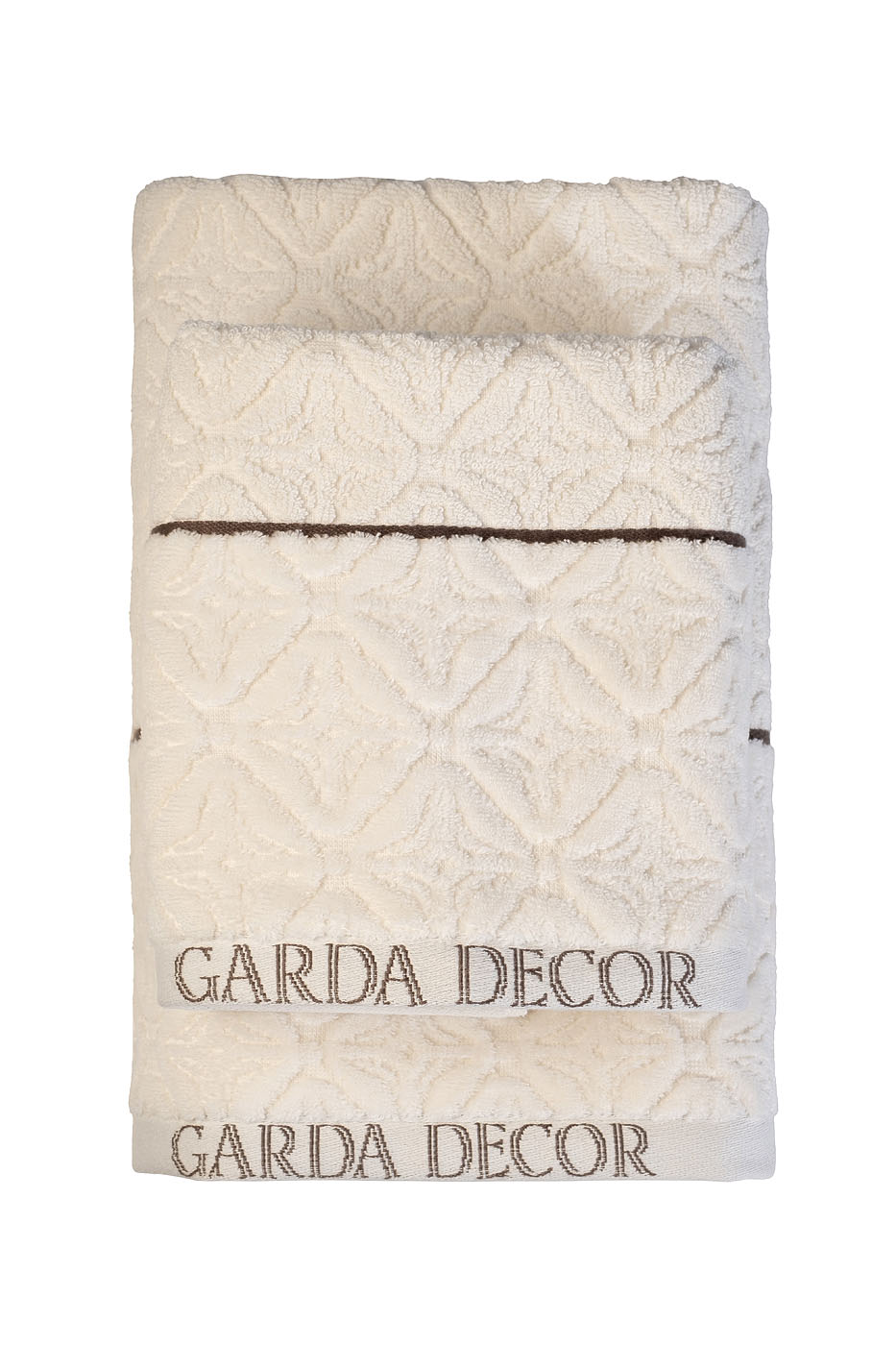 Полотенце «Ариане» 70*140 бежевое 3