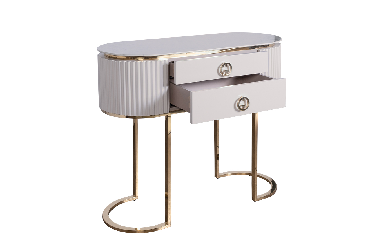 Консоль Luchiano с мраморной столешницей 3