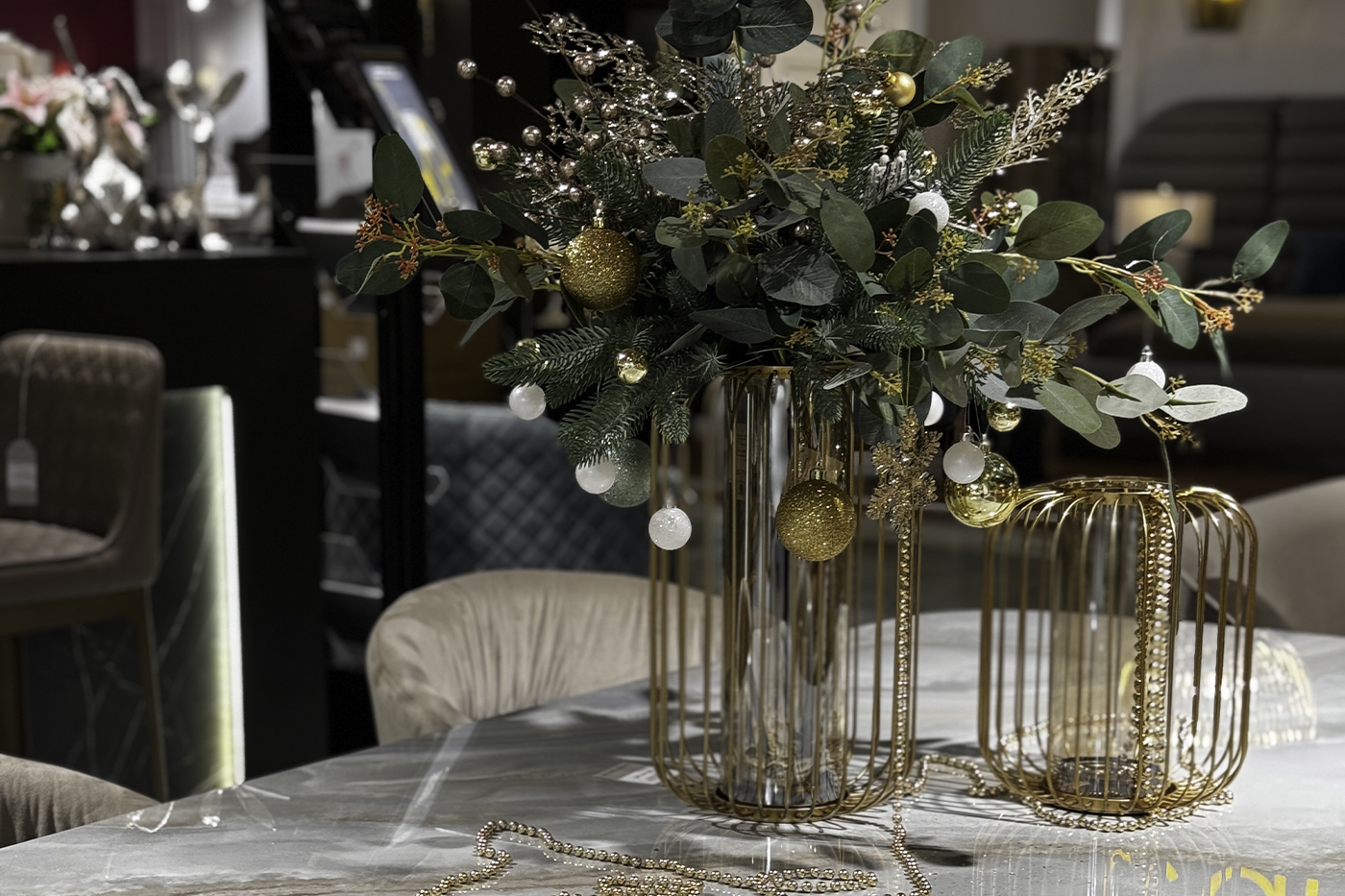 Ваза-подсвечник декоративная 3