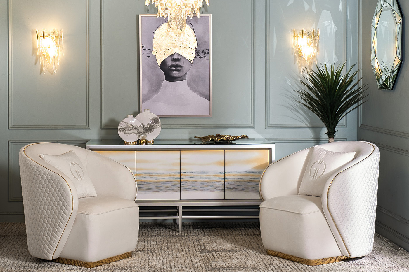 Бра «Лепестки» 4