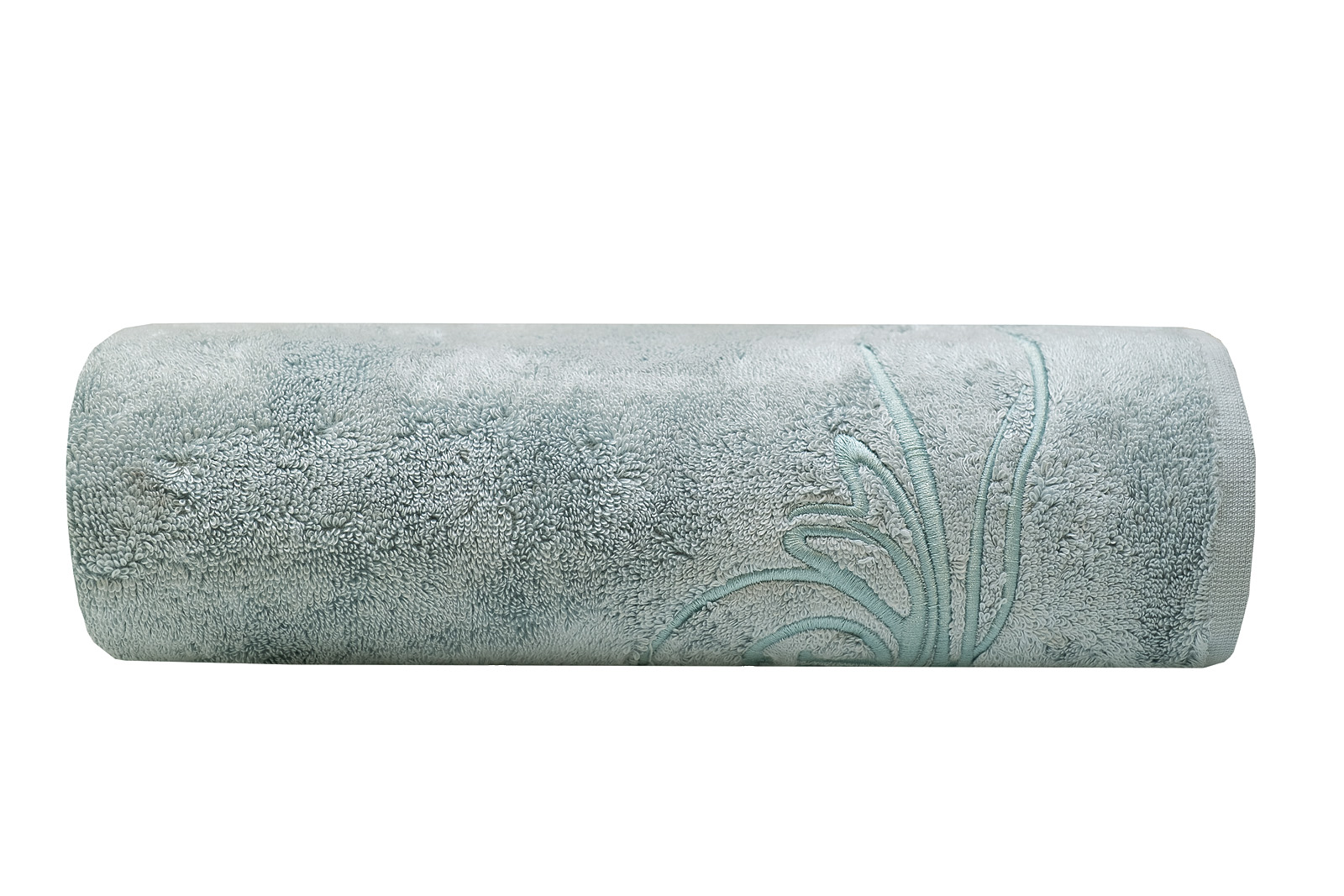 Полотенце «Лирика» 70*140 бирюзовое 2
