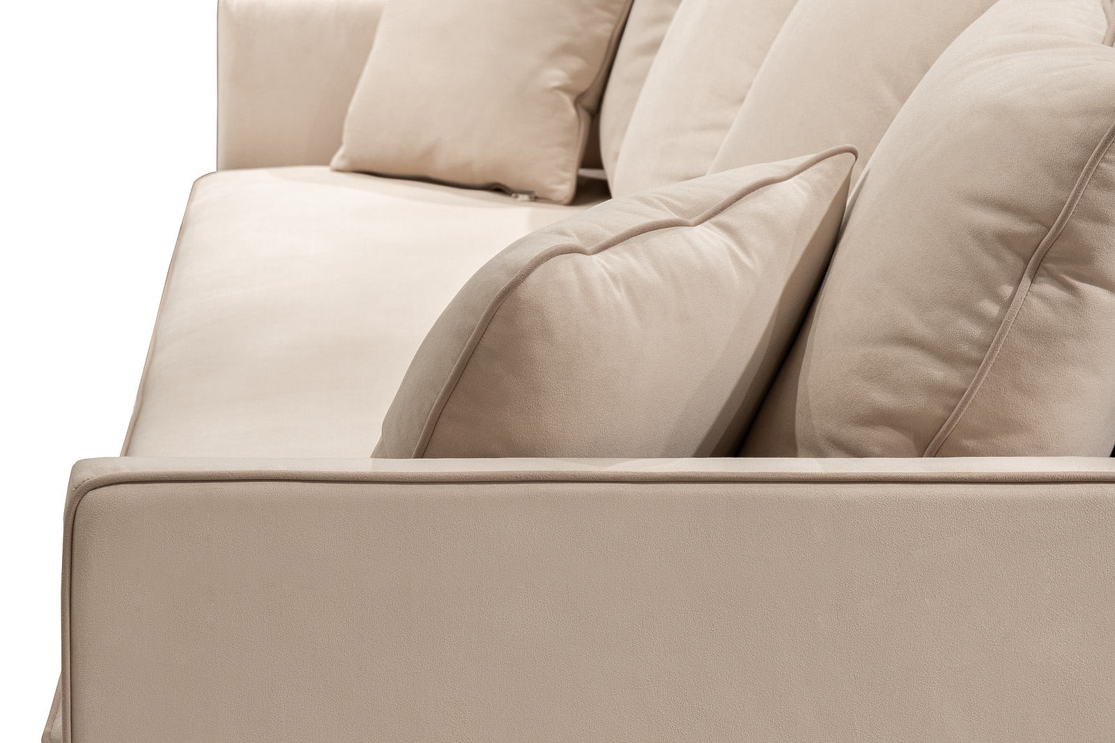 Диван Морес(Mores) трехместный раскладной бежевый 5