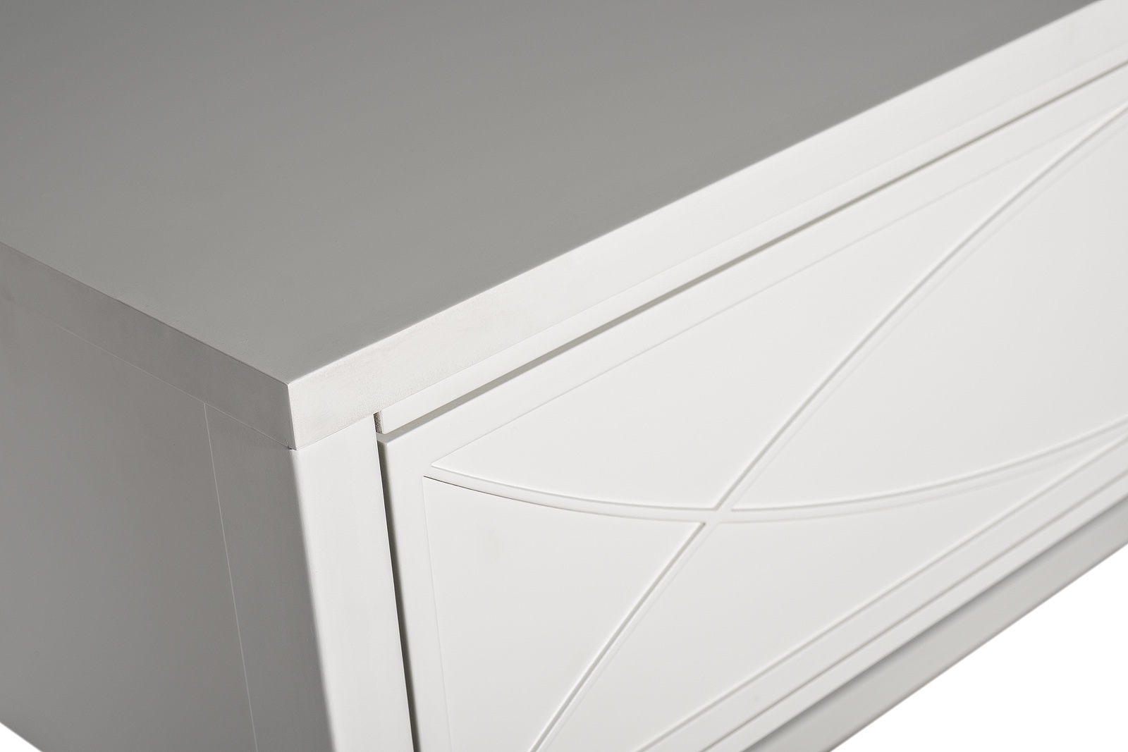 Консоль с ящиком бежевая 6